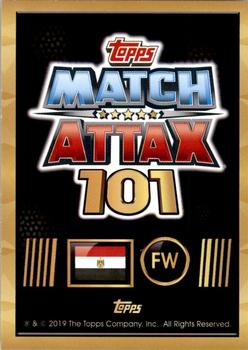 2018-19 Topps Match Attax 101 #39 Mohamed Salah Back