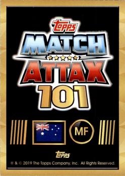 2018-19 Topps Match Attax 101 #61 Aaron Mooy Back
