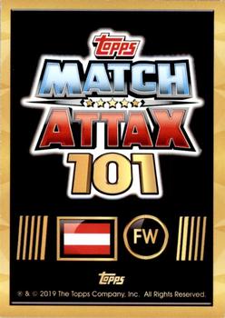 2018-19 Topps Match Attax 101 #62 Marko Arnautovic Back