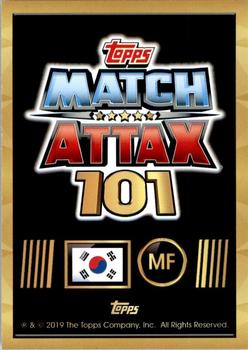 2018-19 Topps Match Attax 101 #71 Ki Sung-Yueng Back