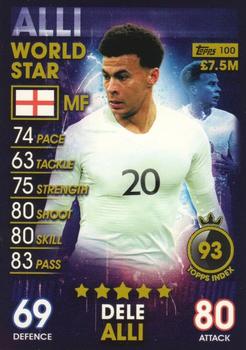 2018-19 Topps Match Attax 101 #100 Dele Alli Front