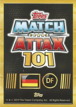 2018-19 Topps Match Attax 101 #106 Niklas Sule Back