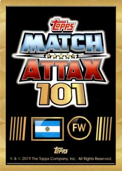 2018-19 Topps Match Attax 101 #109 Gonzalo Higuain Back