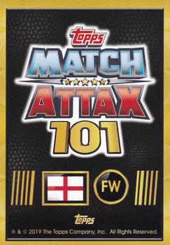 2018-19 Topps Match Attax 101 #124 Marcus Rashford Back