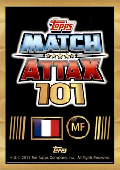 2018-19 Topps Match Attax 101 #136 Adrien Rabiot Back