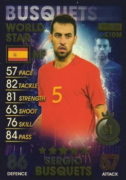 2018-19 Topps Match Attax 101 #142 Sergio Busquets Front