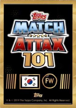 2018-19 Topps Match Attax 101 #147 Heung-Min Son Back