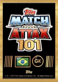 2018-19 Topps Match Attax 101 #168 Alisson Back