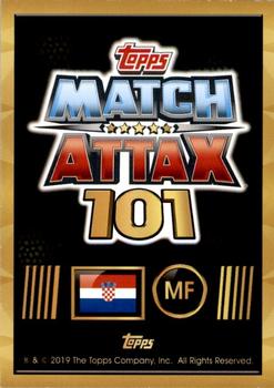 2018-19 Topps Match Attax 101 #170 Ivan Rakitic Back