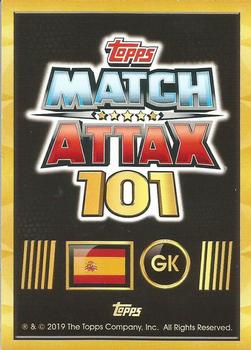 2018-19 Topps Match Attax 101 #171 David De Gea Back
