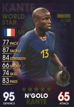 2018-19 Topps Match Attax 101 #179 N'Golo Kante Front