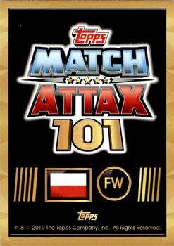 2018-19 Topps Match Attax 101 #181 Robert Lewandowski Back