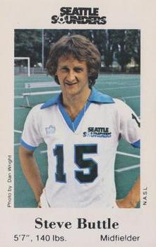 1980 Seattle Sounders Fire Safety #NNO Steve Buttle Front