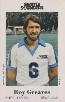 1980 Seattle Times/City of Seattle Fire Department Seattle Sounders #NNO Roy Greaves Front