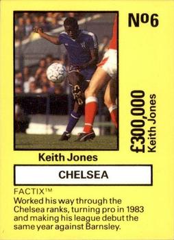 1987 Boss Leisure - Emlyn Hughes' Team Tactix #6 Keith Jones Front