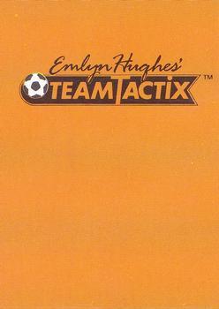 1987 Boss Leisure - Emlyn Hughes' Team Tactix #6 Alan Hansen Back