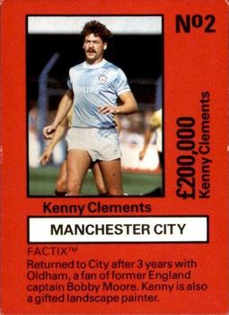 1987 Boss Leisure - Emlyn Hughes' Team Tactix #2 Kenny Clements Front