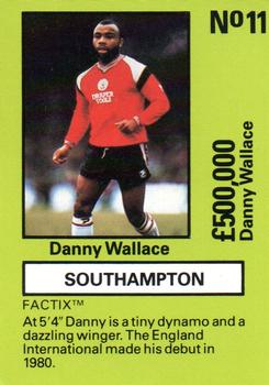 1987 Boss Leisure - Emlyn Hughes' Team Tactix #11 Danny Wallace Front