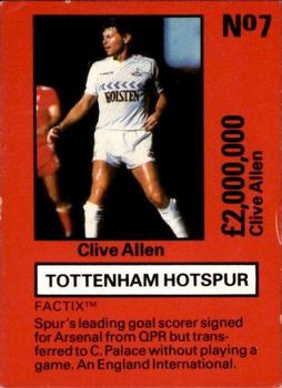 Clive Allen Gallery | Trading Card Database