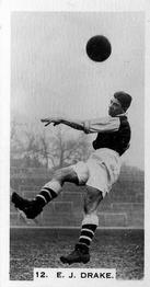 1934 Gallaher Footballers in Action #12 Ted Drake Front