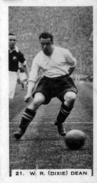 1934 Gallaher Footballers in Action #21 Dixie Dean Front