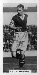 1934 Gallaher Footballers in Action #22 Tom Waring Front