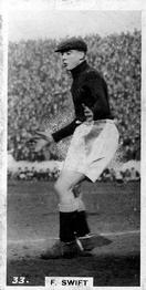 1934 Gallaher Footballers in Action #33 Frank Swift Front