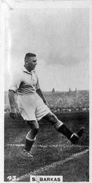 1934 Gallaher Footballers in Action #43 Sam Barkas Front