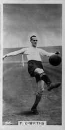 1934 Gallaher Footballers in Action #56 Thomas Griffiths Front
