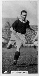 1934 Gallaher Footballers in Action #62 Ernie Toseland Front