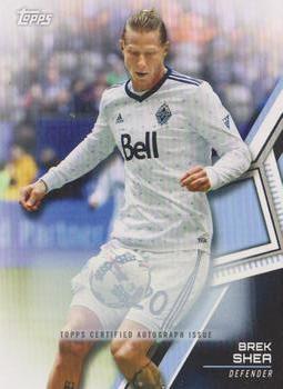 2018 Topps MLS - Non-Autographed Certified Autographs #10 Brek Shea Front