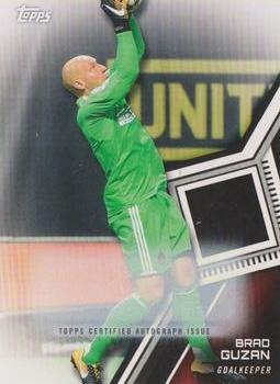 2018 Topps MLS - Non-Autographed Certified Autographs #20 Brad Guzan Front