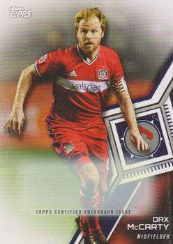 2018 Topps MLS - Non-Autographed Certified Autographs #39 Dax McCarty Front