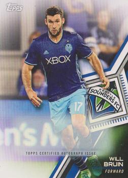 2018 Topps MLS - Non-Autographed Certified Autographs #110 Will Bruin Front