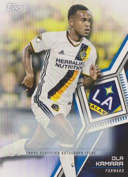 2018 Topps MLS - Non-Autographed Certified Autographs #139 Ola Kamara Front