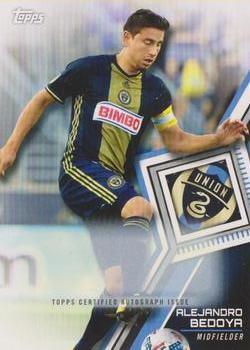 2018 Topps MLS - Non-Autographed Certified Autographs #11 Alejandro Bedoya Front