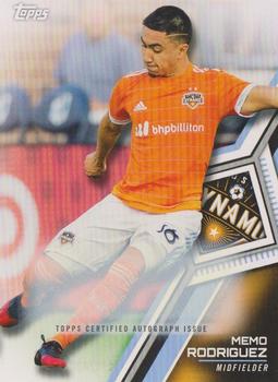 2018 Topps MLS - Non-Autographed Certified Autographs #13 Memo Rodriguez Front