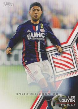 2018 Topps MLS - Non-Autographed Certified Autographs #22 Lee Nguyen Front