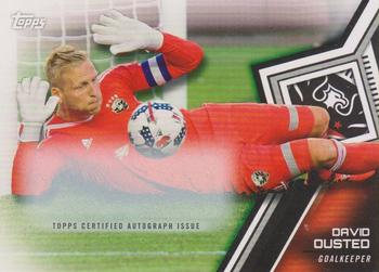 2018 Topps MLS - Non-Autographed Certified Autographs #34 David Ousted Front
