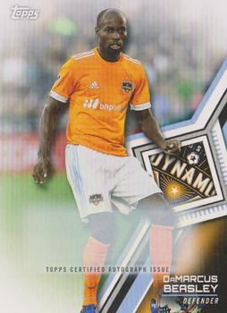 2018 Topps MLS - Non-Autographed Certified Autographs #35 DaMarcus Beasley Front