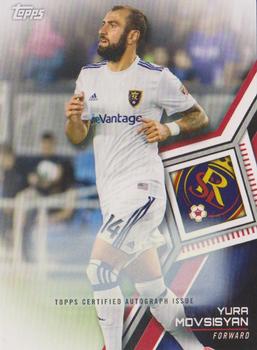 2018 Topps MLS - Non-Autographed Certified Autographs #37 Yura Movsisyan Front