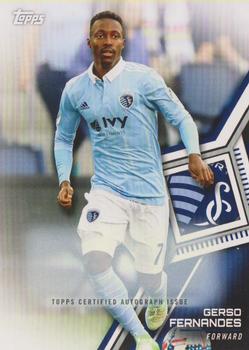 2018 Topps MLS - Non-Autographed Certified Autographs #44 Gerso Fernandes Front