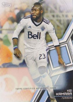 2018 Topps MLS - Non-Autographed Certified Autographs #47 Kei Kamara Front