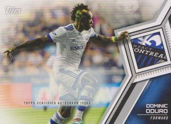 2018 Topps MLS - Non-Autographed Certified Autographs #80 Dominic Oduro Front