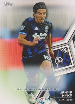 2018 Topps MLS - Non-Autographed Certified Autographs #81 Jahmir Hyka Front