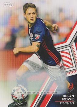 2018 Topps MLS - Non-Autographed Certified Autographs #83 Kelyn Rowe Front