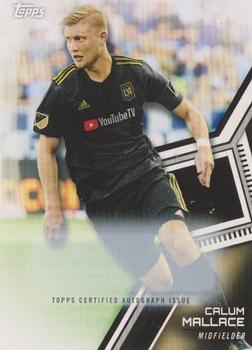2018 Topps MLS - Non-Autographed Certified Autographs #142 Calum Mallace Front