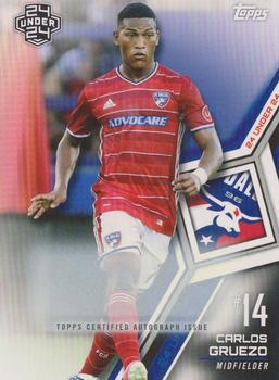 2018 Topps MLS - Non-Autographed Certified Autographs #167 Carlos Gruezo Front