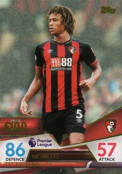 2018 Topps Match Attax Ultimate #2 Nathan Ake Front