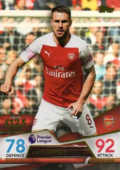 2018 Topps Match Attax Ultimate #10 Aaron Ramsey Front